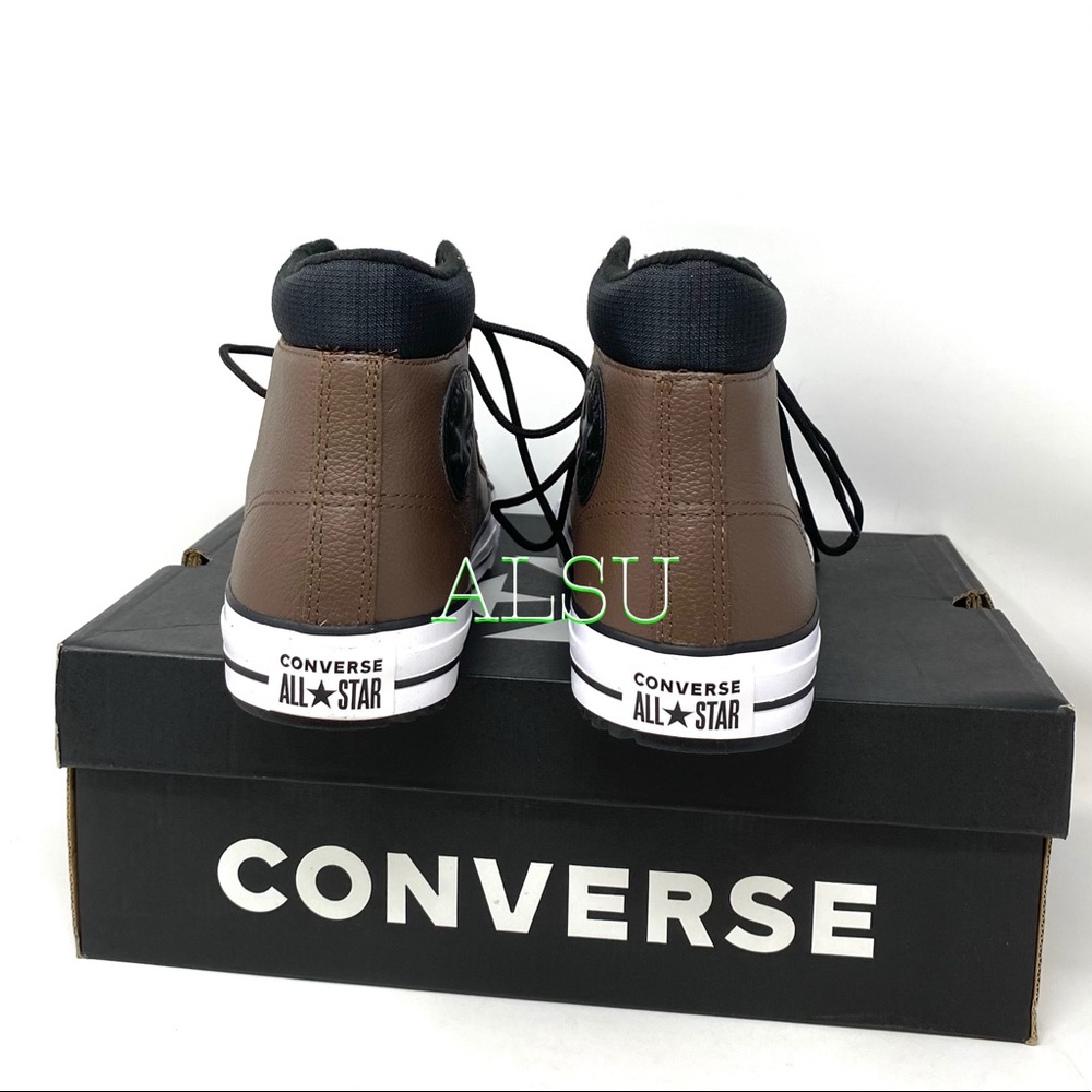 Converse Ctas PC Boot High Top Leather Brown Men’s - Picture 4 of 11